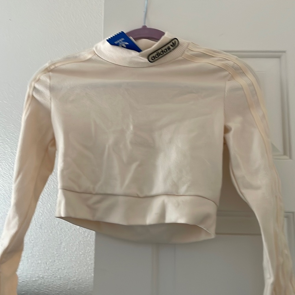 Adidas cropped turtleneck